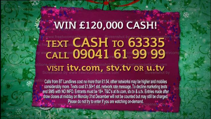 This Morning Competition ITV Free Entry December 2012