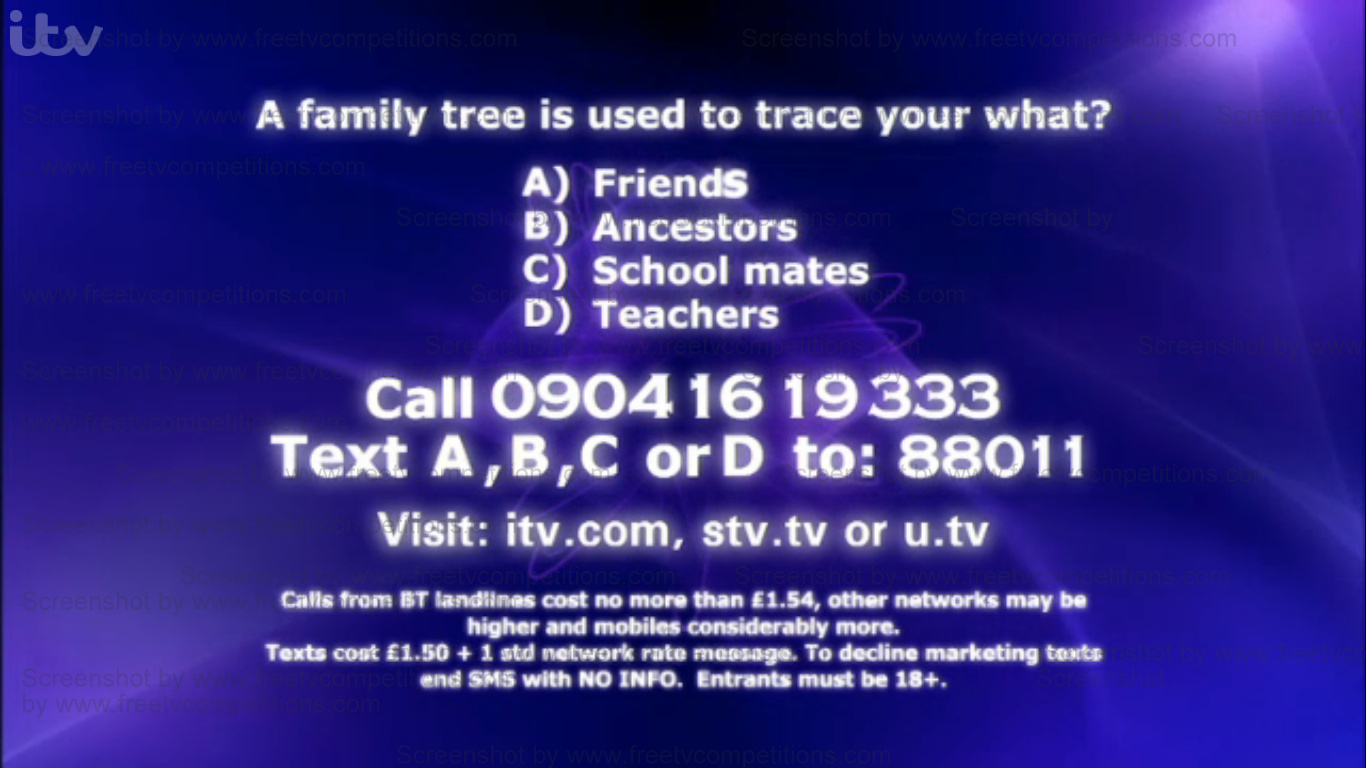Celebrity Who Wants To Be a Millionaire Family Special competition 22 June 2013
