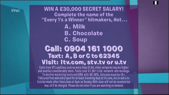 Losoe Women competition question and entry with ITV, STV or UTV - Ends 5/7/13