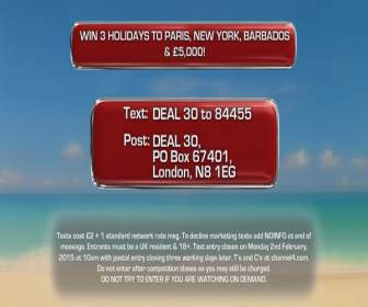 dealornodeal-competition-holidays-5-000-cash-prize-ends-5-janauary-2015