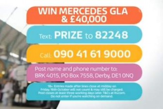 Good Morning Britain competition to win £40,000 in cash plus a Mercedes closing 22 October 2015